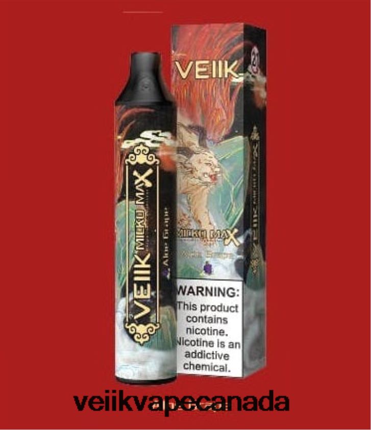 VEIIK Micko MAX Disposable Vape 1500 Puffs P448PN43 Aloe Grape - VEIIK Pod Canada