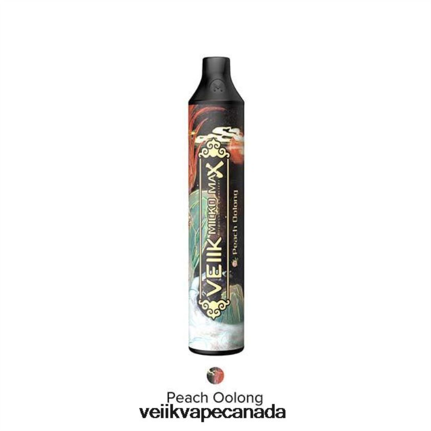 VEIIK Micko Max Disposable Vape 1500 Puffs P448PN12 Peach Oolong - VEIIK Vape Price