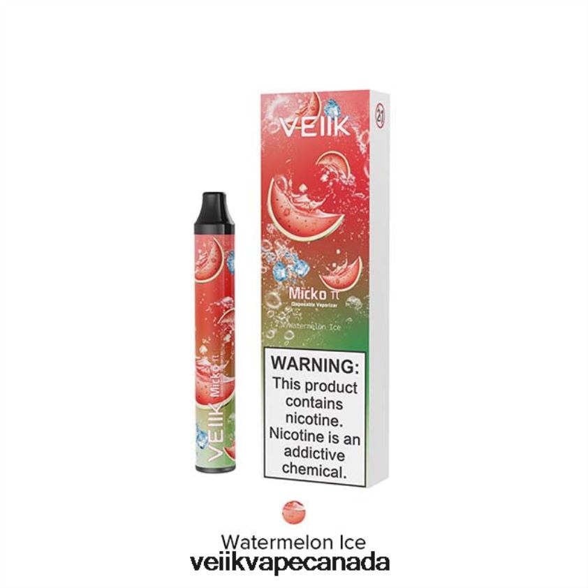 VEIIK Micko Pie Disposable Vape 600 Puffs P448PN21 Watermelon Ice - VEIIK Vape Toronto
